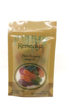 Remedyz 200mg THC Sour Keys