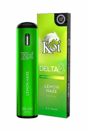 Lemon Haze Koi Delta-8 THC Disposable Vape