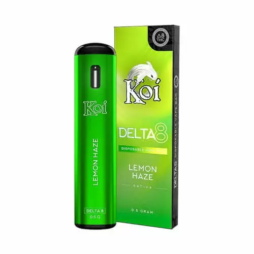Lemon Haze Koi Delta-8 THC Disposable Vape