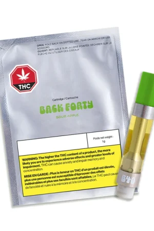 Back Forty Sour Apple Cartridge