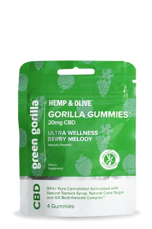 Green Gorilla Organic CBD Gummies