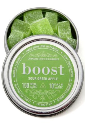 THC Sour Green Apple Boost