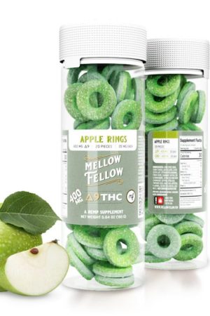 Apple Rings Mellow Fellow D9 Gummies