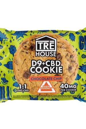 TRĒ House Delta 9 + CBD Cookie Chocolate Chip