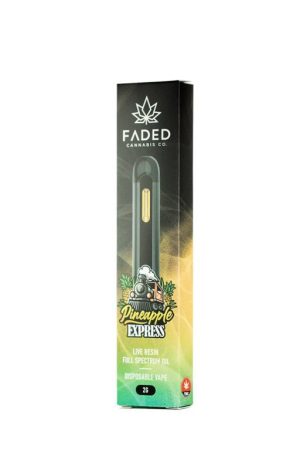 Faded Cannabis Co. 2mL Live Resin Vape Pens