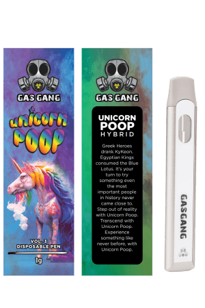 Gas Gang – Unicorn Poop Disposable Pen