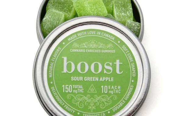 THC Sour Green Apple Boost